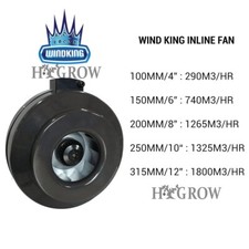 Wind king inline centrifugal - king,