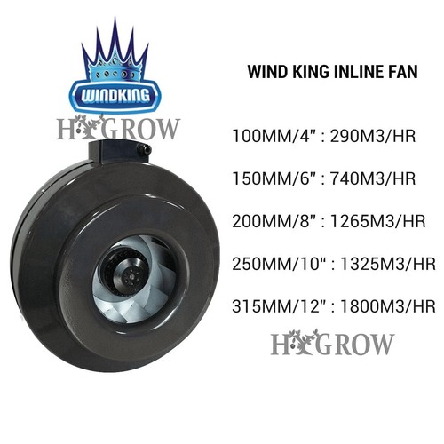 Wind king inline centrifugal - wind,