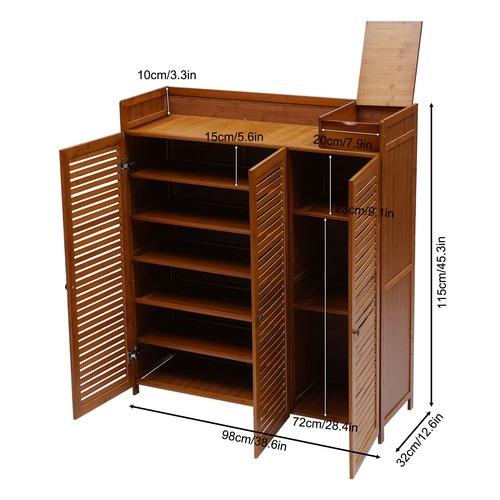 Wood shoe storage rack - storage,