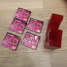 5 x SHARP MD-R 80 DIGITAL