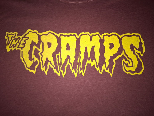 The cramps shirt oxblood - the,