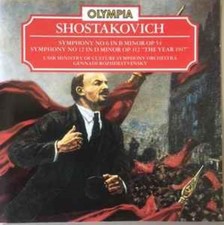 Gennadi Rozhdestvensky - Shostakovich Symphony CD (1987) Audio