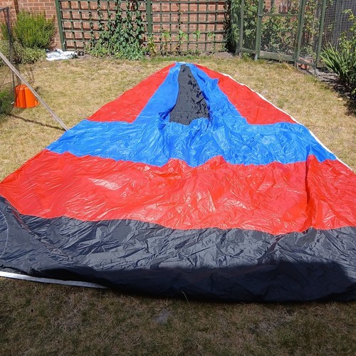 Crusader sail red blue black - crusader,