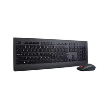 Lenovo Professional Wireless Keyboard & Mouse Combo Black USB Set 4X30H56828