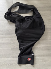 Men's Castelli Espresso Bib Shorts, Black, Size Large, Excellent Condition