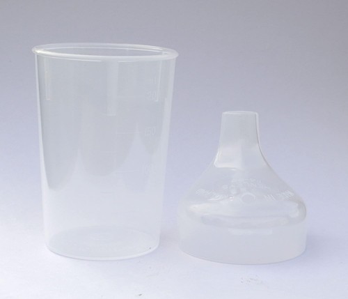 New 200ml plastic beaker with - 200ml,