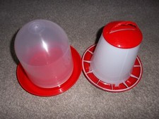 1.5LTR DRINKER & 1KG FEEDER