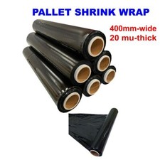 6 STRONG ROLLS BLACK PALLET
