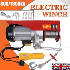 Winches Electric Hoist 800-1000Kg 240v Gantry Crane Lifting for Workshop Garage