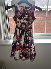 Girls Hearts And Roses Dress
