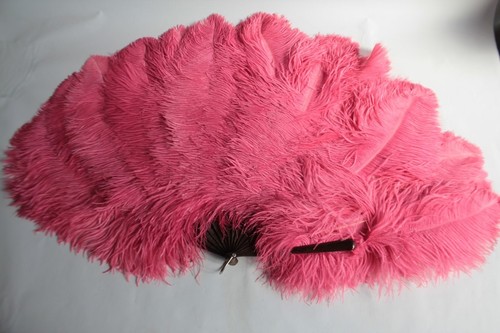 Antique large pink ostrich - pink,