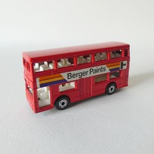 Vintage The Londoner Bus. Matchbox Superfast No 17.  Berger Paints. Unboxed. VGC