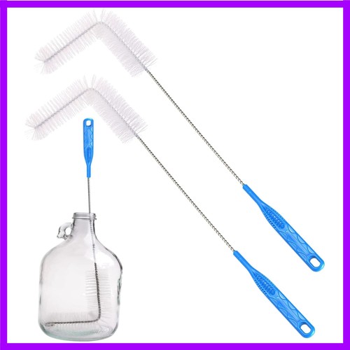 Carboy brush cleaning - carboy, brush,