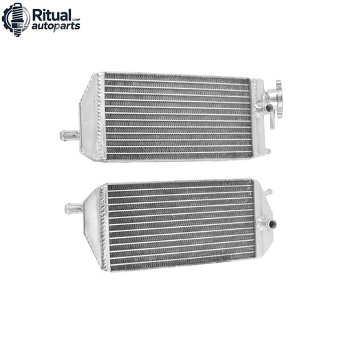 Aluminum radiator silver fits - aluminum,