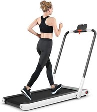 2-in-1 Folding Treadmill for