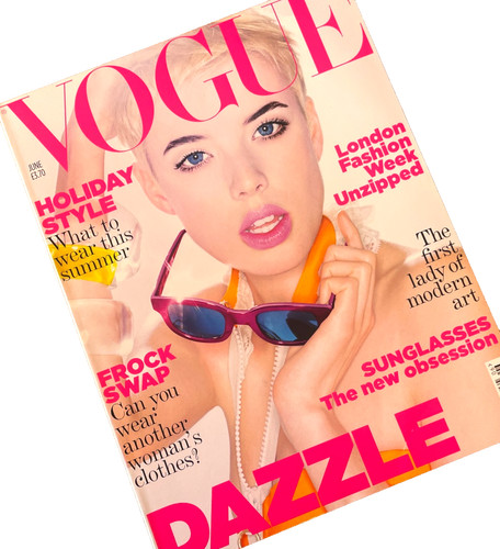 British vogue magazine june - british,