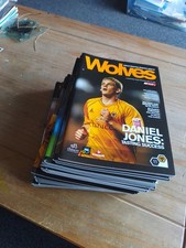 24 X 2006/07 WOLVES PROGRAMMES