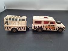 RARE CORGI LAND ROVER 109 WB AND TRAILER - CAMEL PARK - SEE PICTURES 