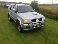 MITSUBISHI SHOGUN SPORT K94W  4D56 ENGINE MANUAL BREAKING FOR 1 X WHEEL NUT