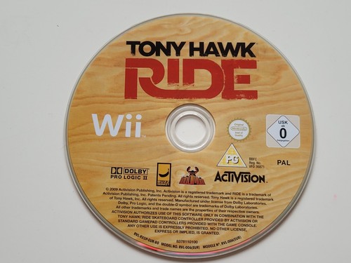 Nintendo wii game tony hawk - wii,