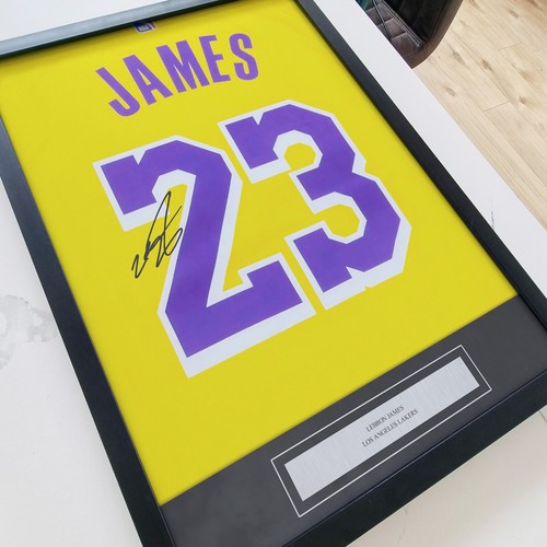 Lebron james print framed - lebron,