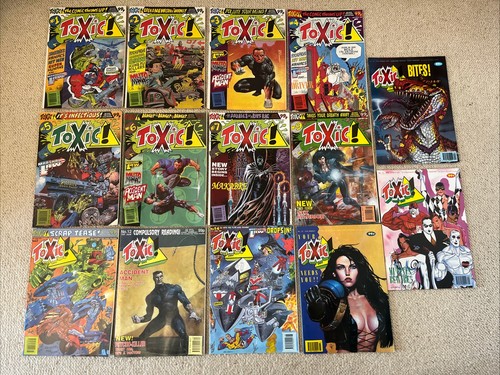 Toxic comics job lot - -,