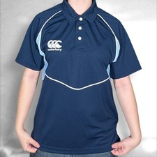 Navy Canterbury rugby polo