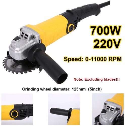 New angle grinder 700w - new, 5"