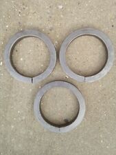 3 x Mild Steel 12mm Square Bar Rings Weld Wrought Iron Components 100mm Diameter