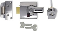 Yale BS1 British Standard Chrome Nightlatch 60mm P-BS1-CH-CH-60