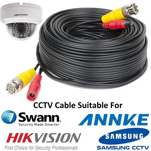 Black bnc cctv security - 2m,