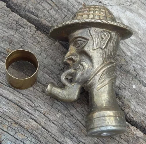 Handmade designer brass - , head