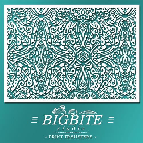 Decor pattern stencil - pattern,