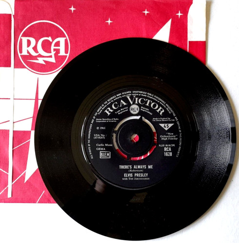 Elvis presley there - nm/nm,