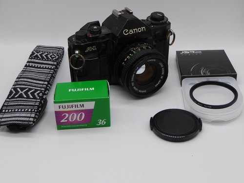 Canon 35mm slr - a1, film