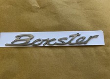 Porsche Boxster Badge Chrome