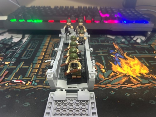 Custom lego ww2 lcvp - ww2, landing