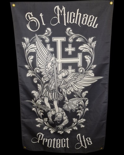 Michael the archangel flag - the,