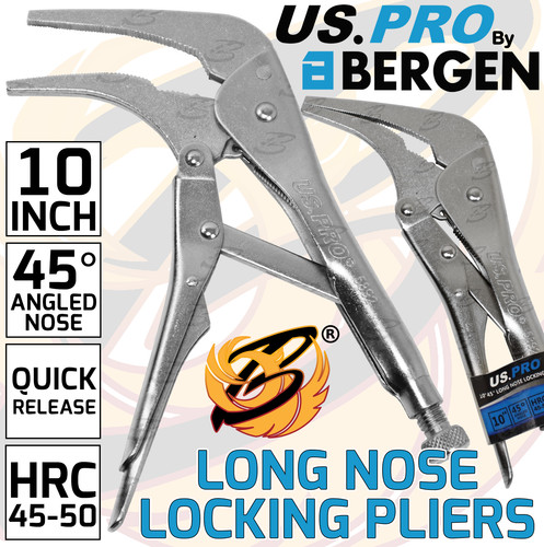 Pro locking pliers 45 - pliers, 10"