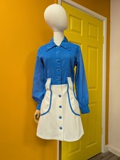 Vintage 1960s/1970s Blue &
