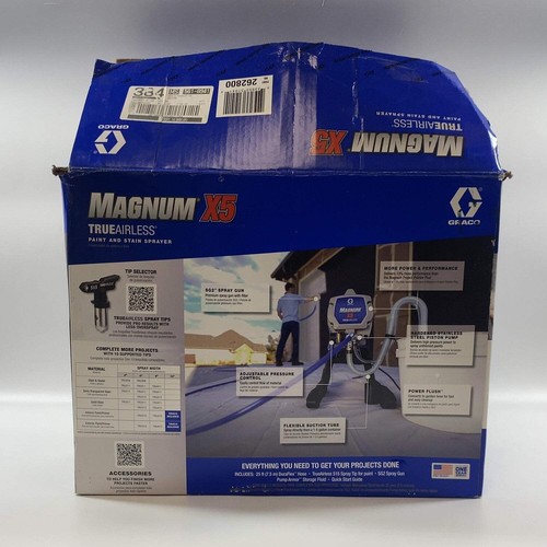 Graco magnum airless paint - x5,