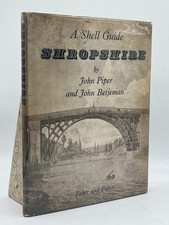 A Shell Guide Shropshire John Piper John Betjeman Hardcover Faber & Faber