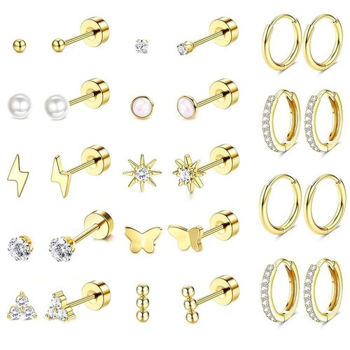Pairs earring piercing - pairs,