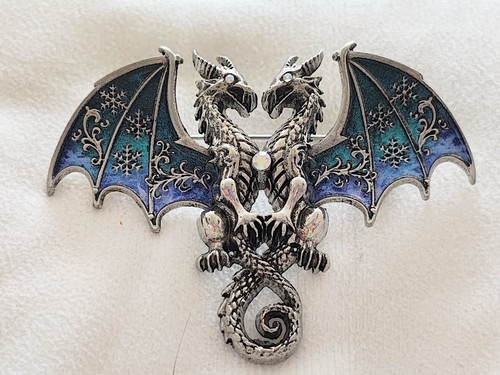 Beautiful double dragon enamel - beautiful,