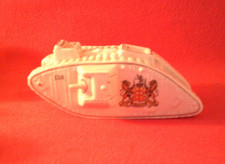 Carlton Crested China WW1 Tank HMLS 130 160 mm Gloucester Crest
