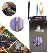 Gas Butane Lighter Dual Flame