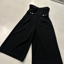 Lipsy Black Crop Leg Boobtube