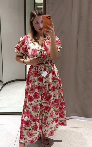 Zara new woman floral - floral, print