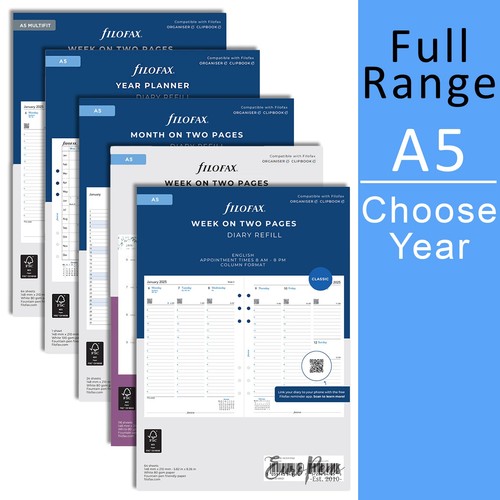 Filofax diary refills 2026 - filofax,