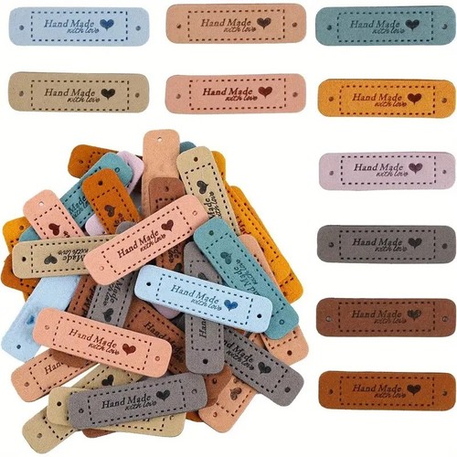 Faux leather handmade with - faux,